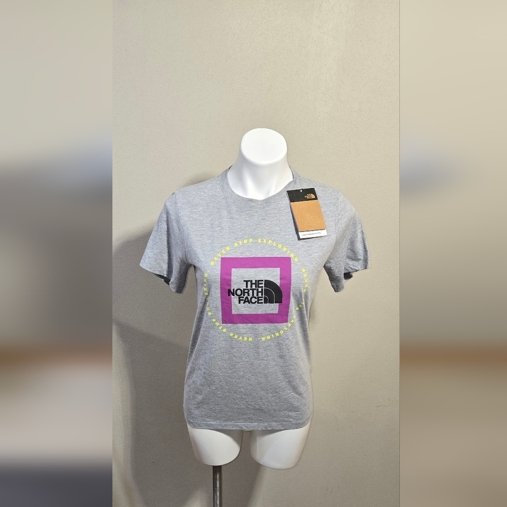 NWT The North Face Climate Conscious Cotton Tee Women's Size XS